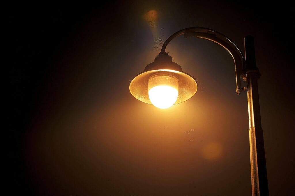 A bright light source with a soft ethereal glow around it explaining what is Bloom in games