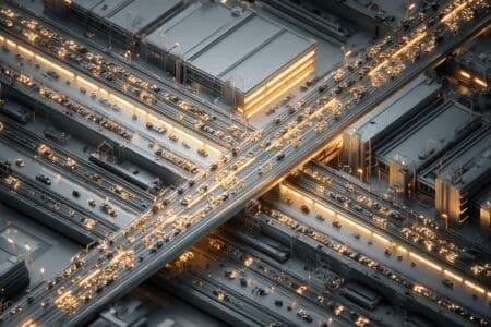A highway feeding a factory smoothly illustrating does RAM affect FPS