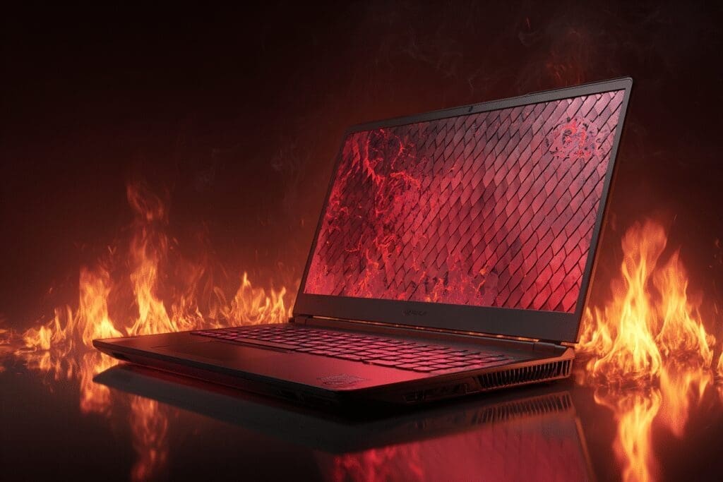 A laptop with dragon scales enduring fire a visual for the FAQ is MSI a good gaming laptop A laptop with dragon scales enduring fire a visual for the FAQ is MSI a good gaming laptop