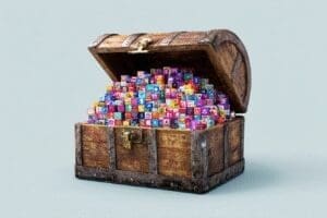 A large treasure chest mostly full of games answering is 2TB enough for gaming