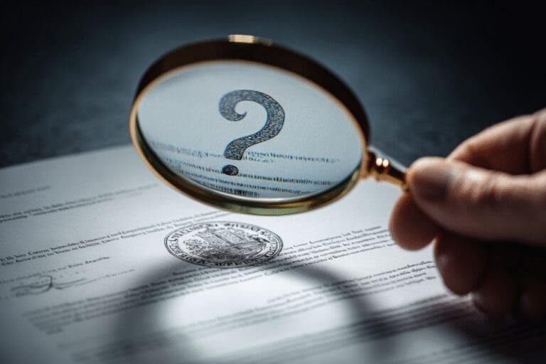 A magnifying glass inspecting a document an investigation for is No Compromise Gaming legit