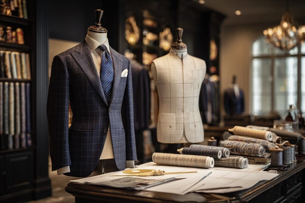 A person choosing between a ready-made or custom suit a visual for the FAQ what gaming PC should I buy A person choosing between a ready-made or custom suit a visual for the FAQ what gaming PC should I buy