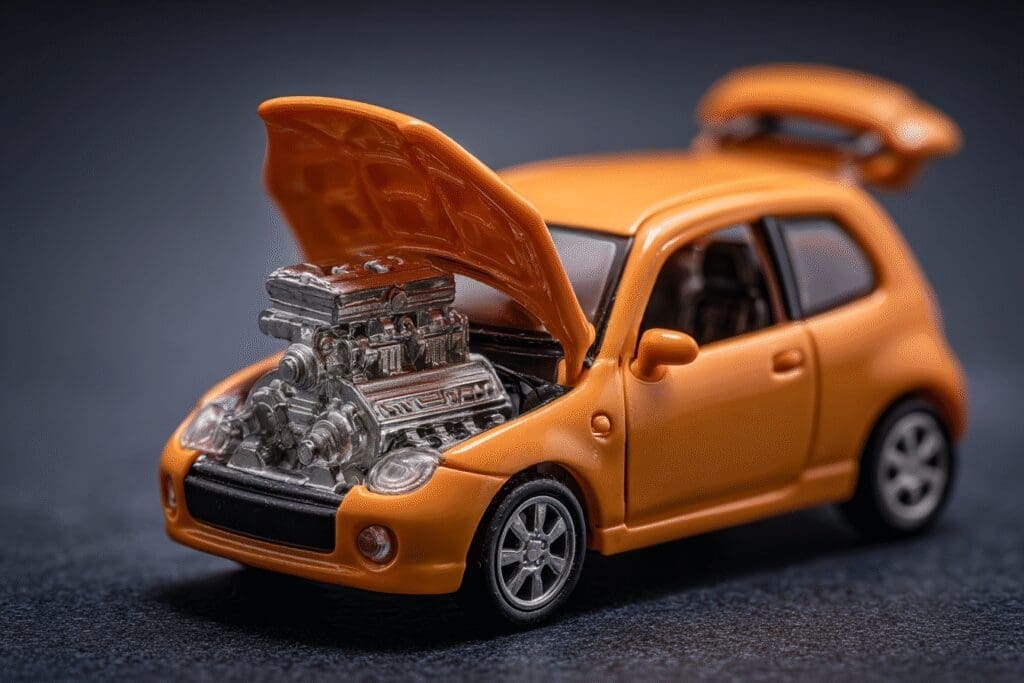 A small car with a massive engine a metaphor for the FAQ on what is the best cheap PC for gaming A small car with a massive engine a metaphor for the FAQ on what is the best cheap PC for gaming