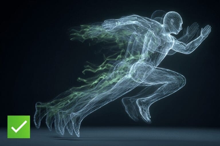 A smooth animation with a green checkmark answering is 60 FPS good for gaming