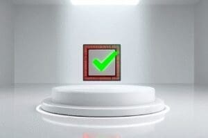 An AMD CPU with a green checkmark a review for is Ryzen 7 7700X good for gaming