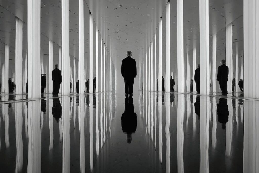 Infinite reflections in a hall of mirrors explaining the FAQ on what is Ray Tracing in NVIDIA GPUs Infinite reflections in a hall of mirrors explaining the FAQ on what is Ray Tracing in NVIDIA GPUs