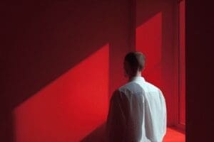Light from a red wall bouncing onto a white shirt a metaphor for what is Global Illumination in games